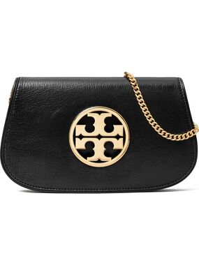 Tory Burch Reva Leather Clutch / Crossbody – FULL SET!
